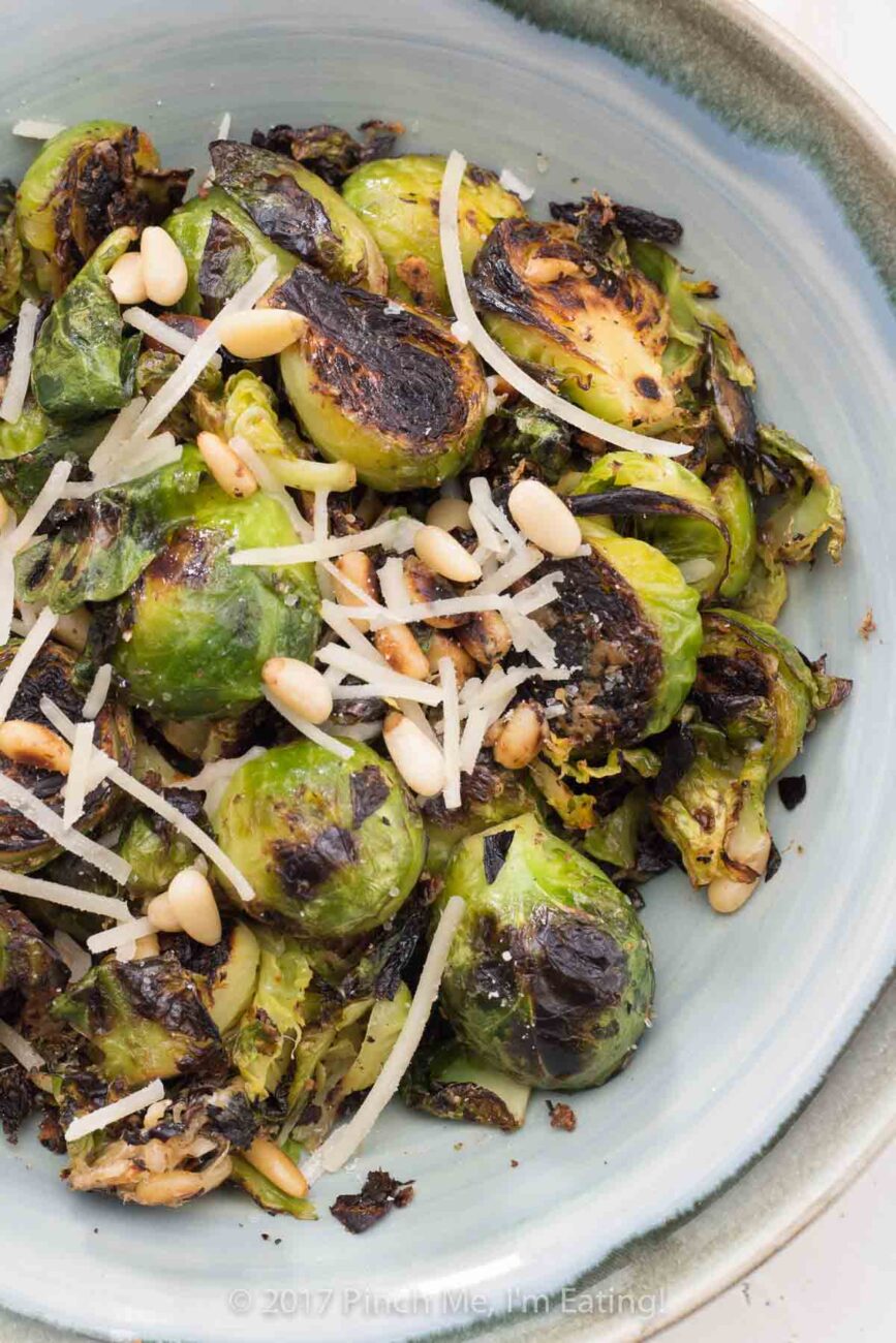 Roasted Brussels Sprouts With Parmesan Quickezrecipes