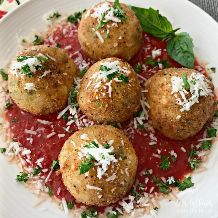 Arancini Risotto Balls With Ricotta II. Recipe