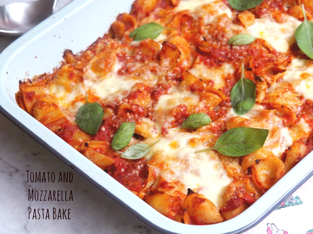 baked pasta with mozzarella recipe