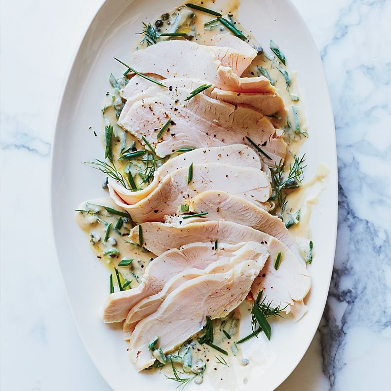 braised turkey breast with tuna sauce recipe