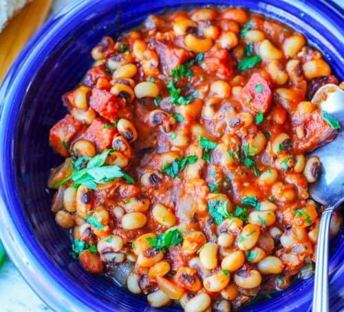 breton beans with smoked