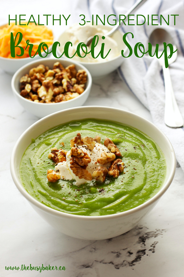 broccoli soup with apples and cinnamon recipe