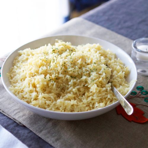 buttery rice from angry child recipe