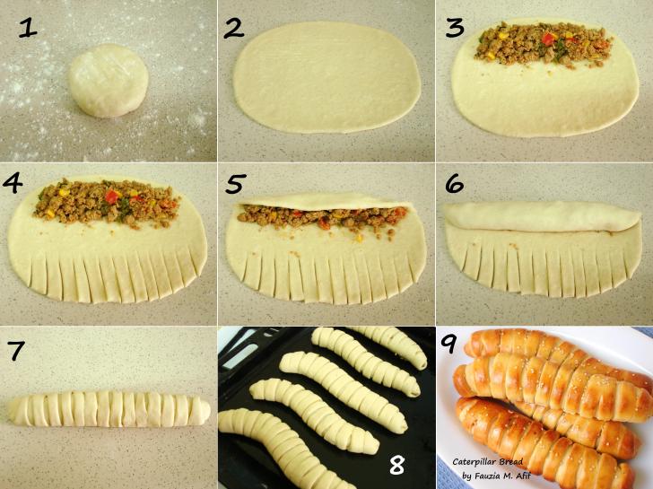 caterpillar dumplings recipe