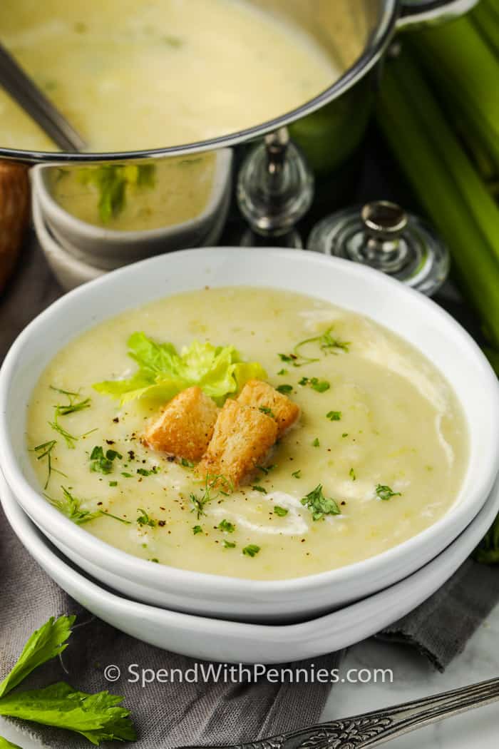 celery cream soup recipe