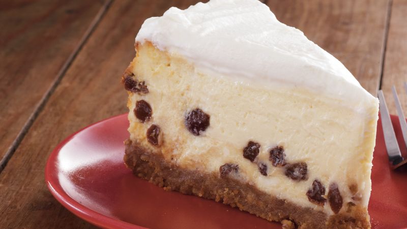 cheesecake with raisins recipe