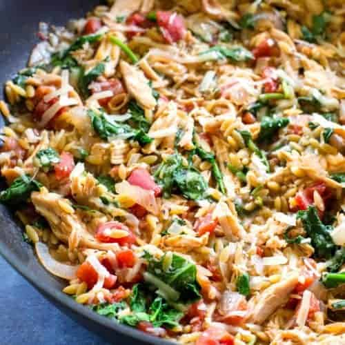 chicken noodles with spinach and plov recipe