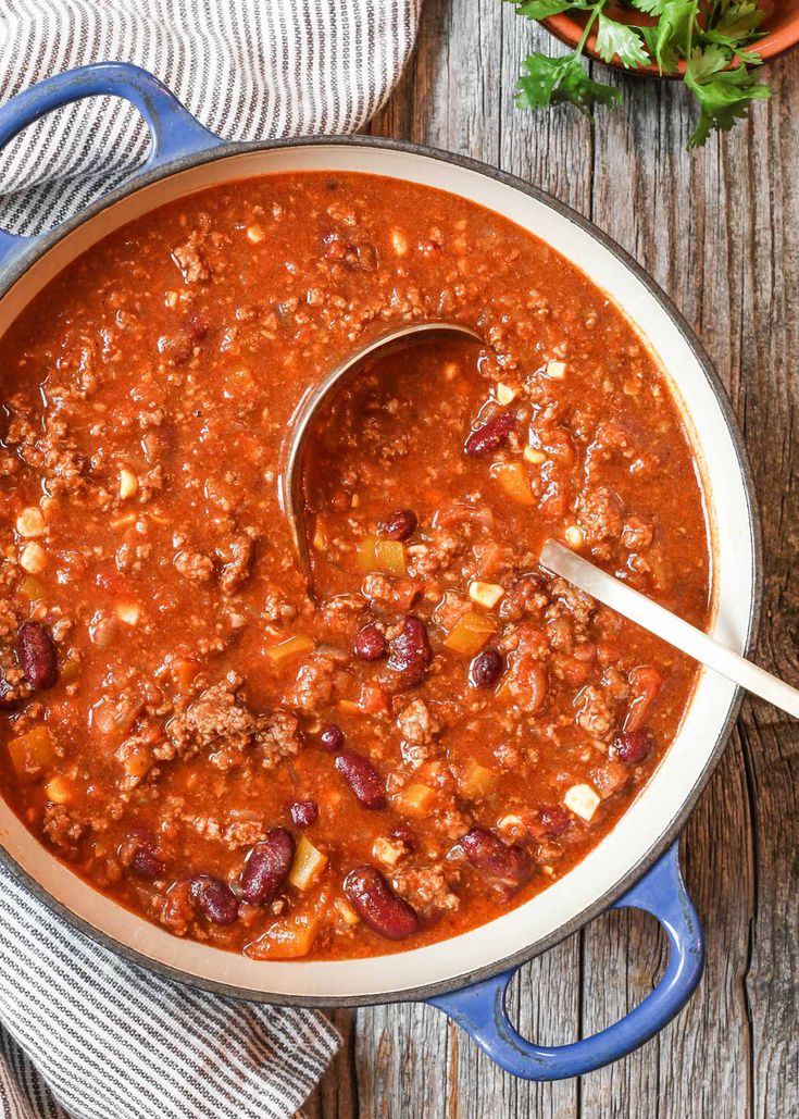 chilli with meat recipe