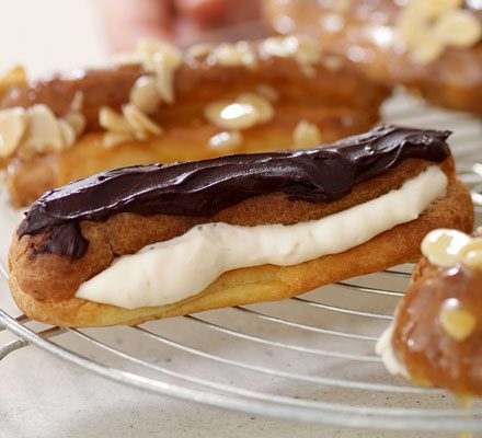 chocolate eclairs recipe