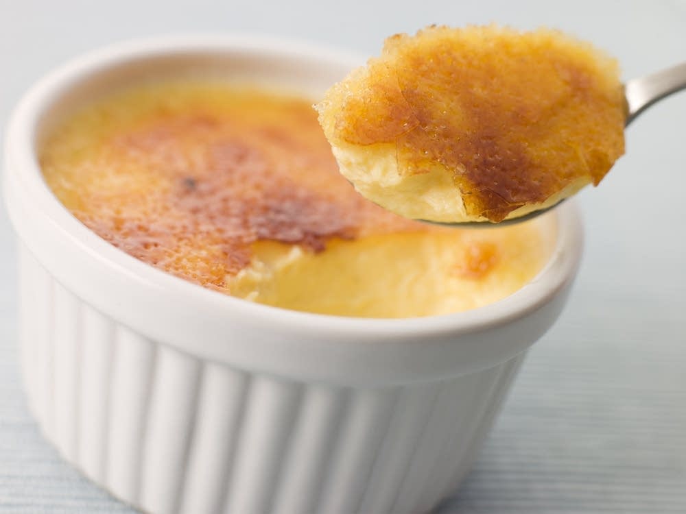 creme brulee with bay leaves recipe