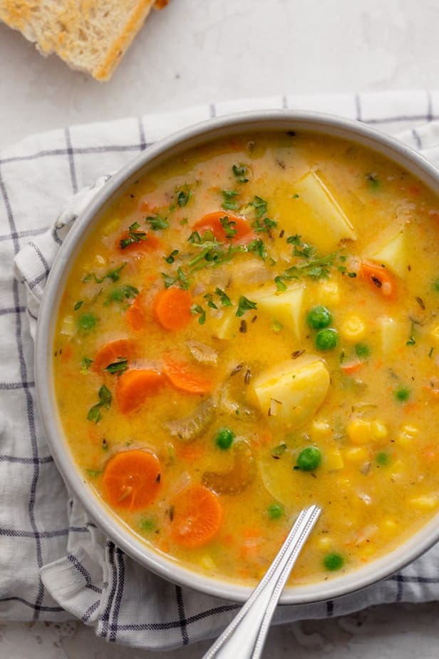 delicious vegetable soup recipe