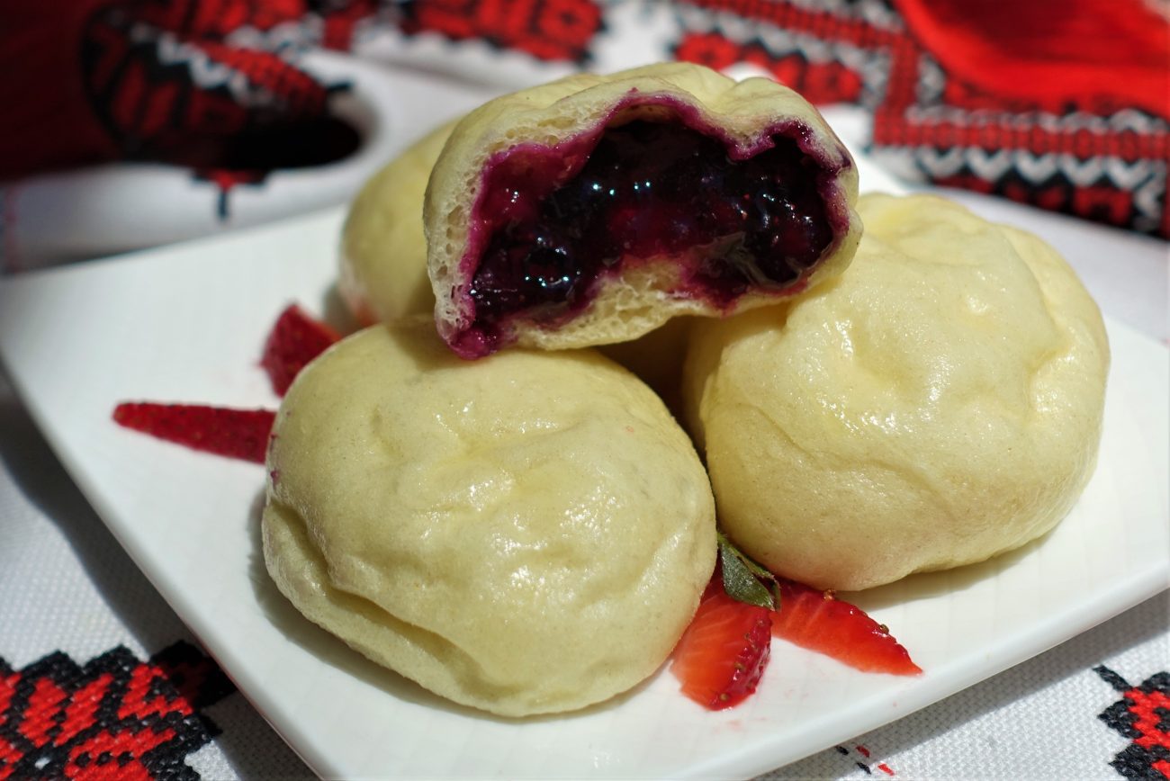 dumplings with fruit