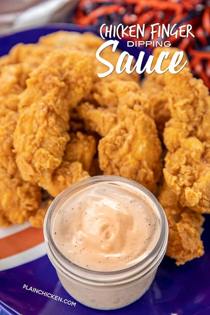 famous freds chicken finger sauce recipe