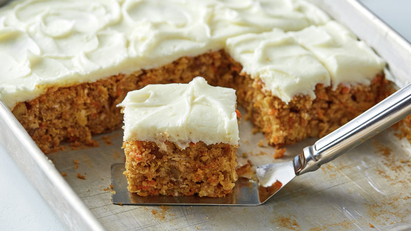 golden coconut and carrot cake recipe