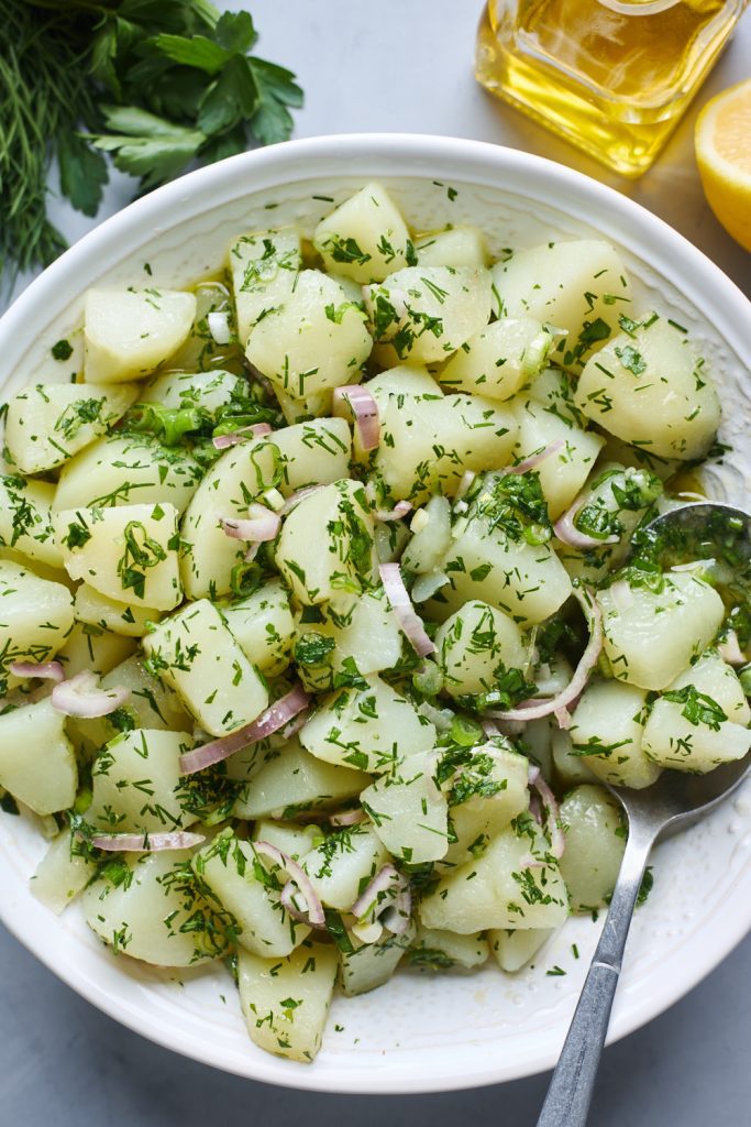 Greek Potato Salad 