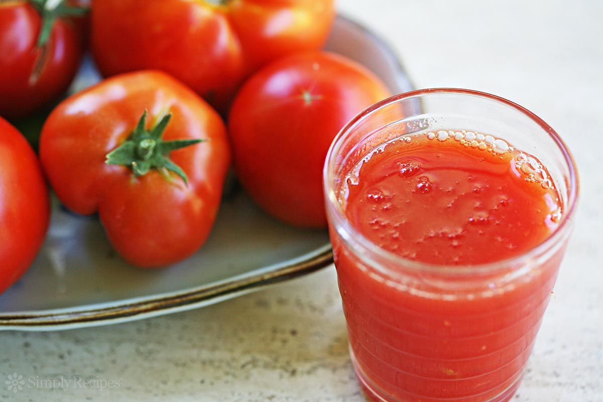 homemade tomato juice