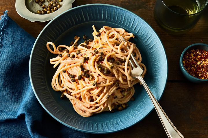 house beautiful recipe for pasta and cauliflower with anchovy sauce