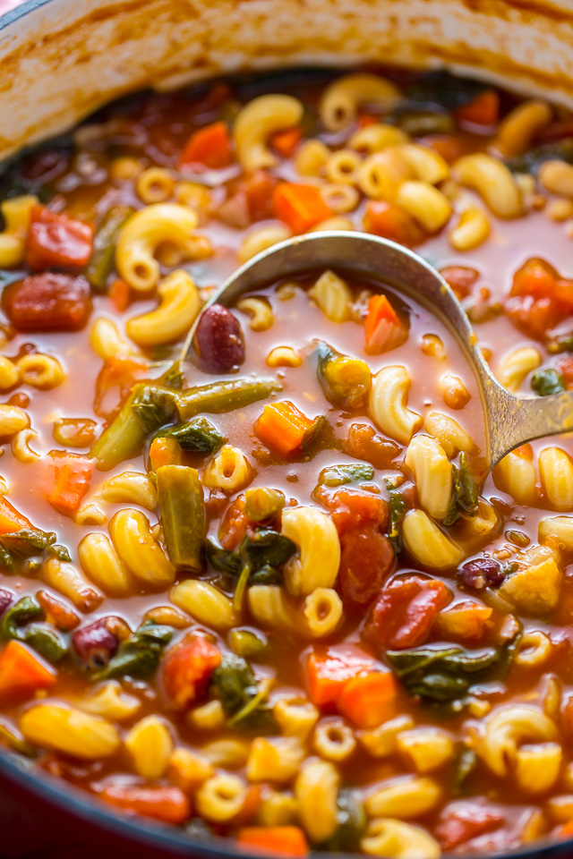 italian minestrone soup recipe