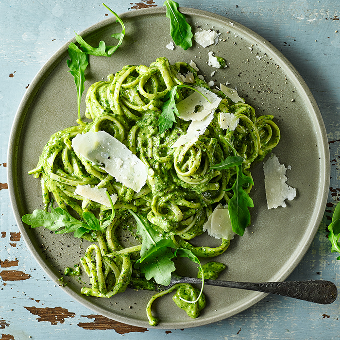 linguine with rocket pesto recipe