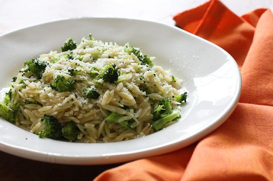 orzo with broccoli recipe