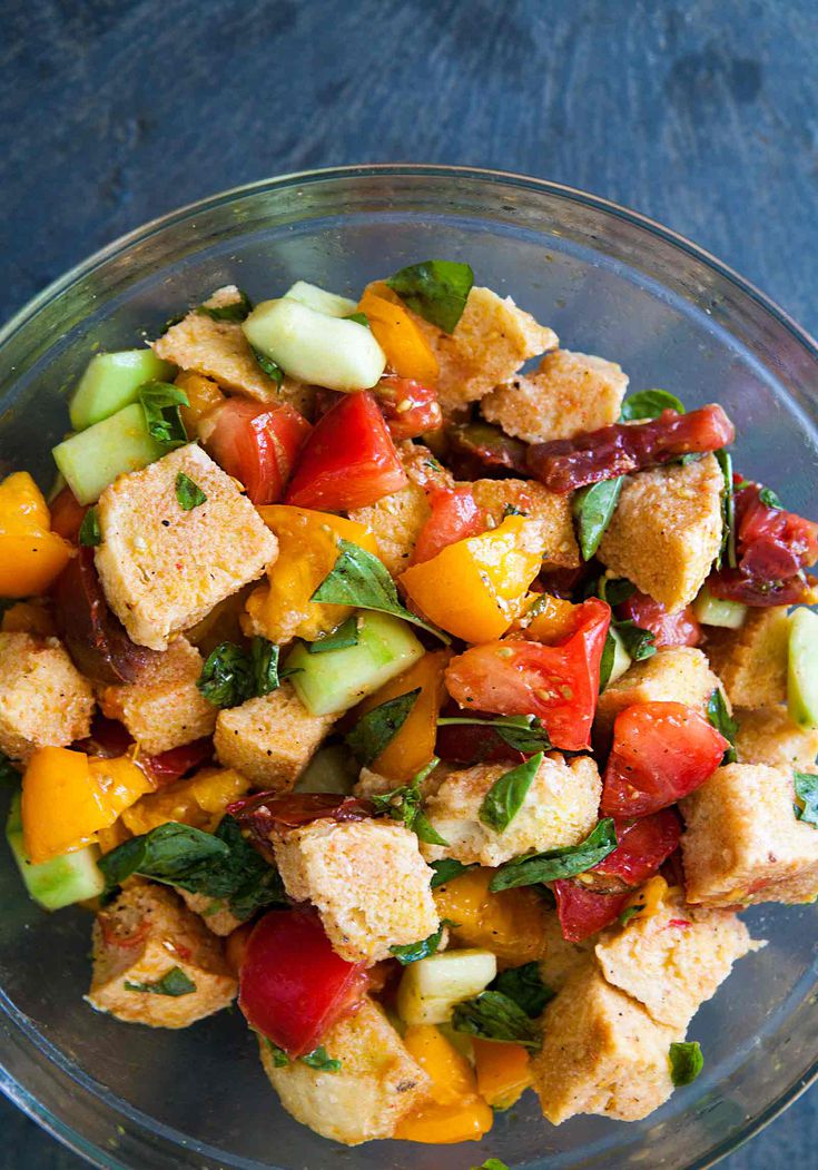 panzanella bread salad recipe