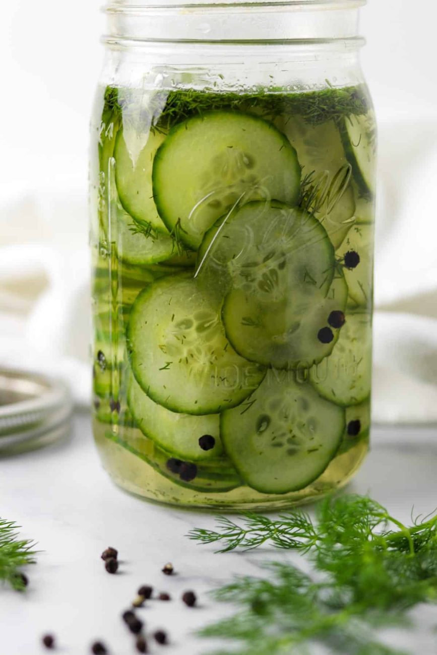 pickled cucumbers