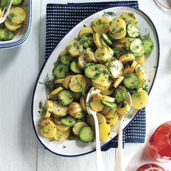 potato salad with cucumber and dill recipe