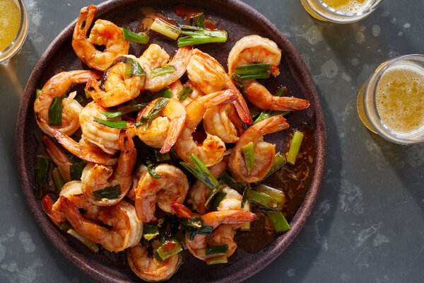 prawns with spicy sauce recipe