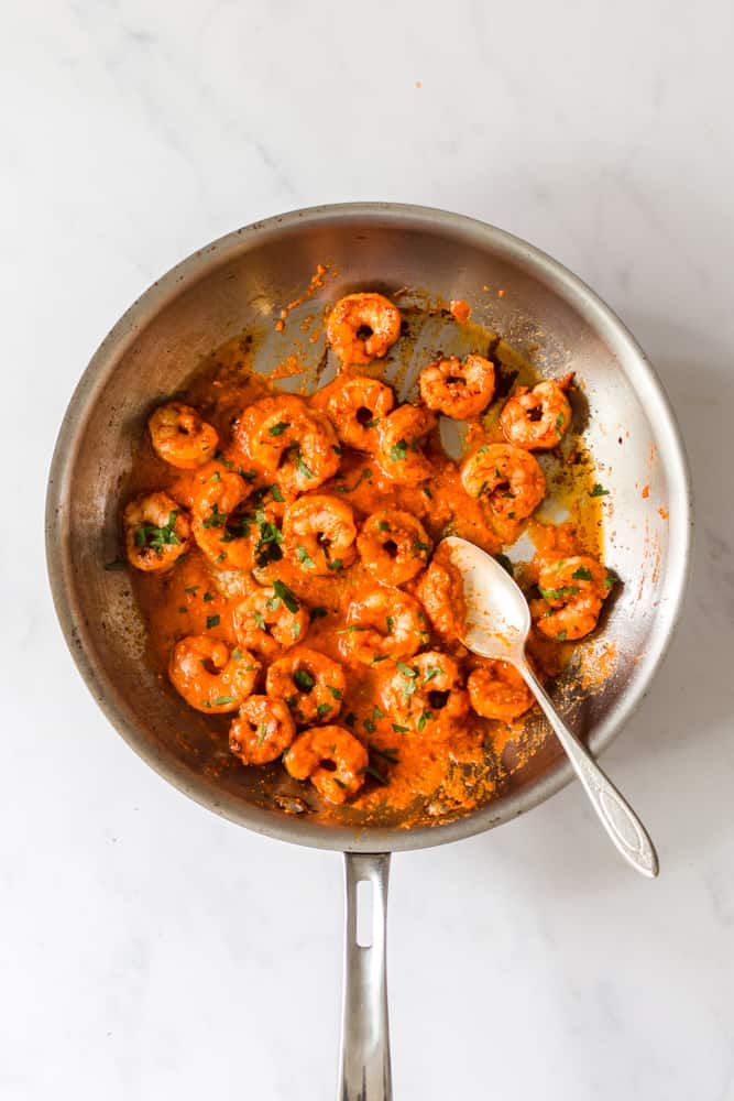 sauteed prawns with romesco sauce and pak choi recipe recipe