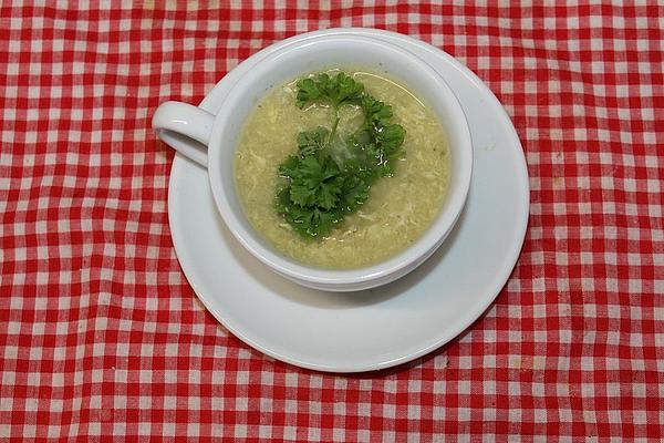 semolina soup with egg recipe