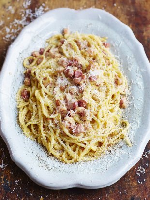 spaghetti carbonara italian style recipe