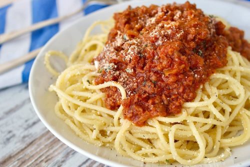 The Greasy Spaghetti Recipe - Quickezrecipes.com