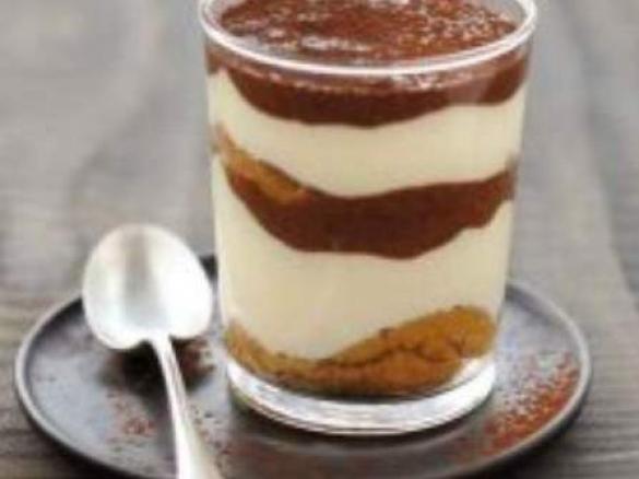 tiramisu with nutella in