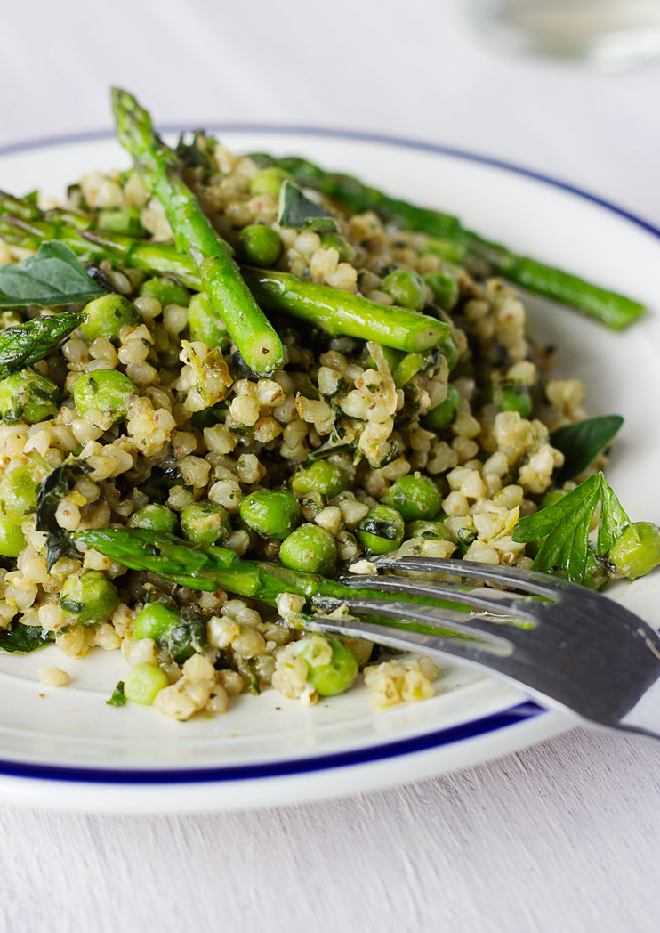 vegetable buckwheat risotto recipe