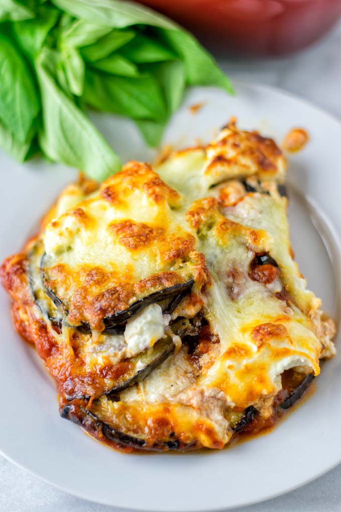 vegetable lasagna with eggplant recipe