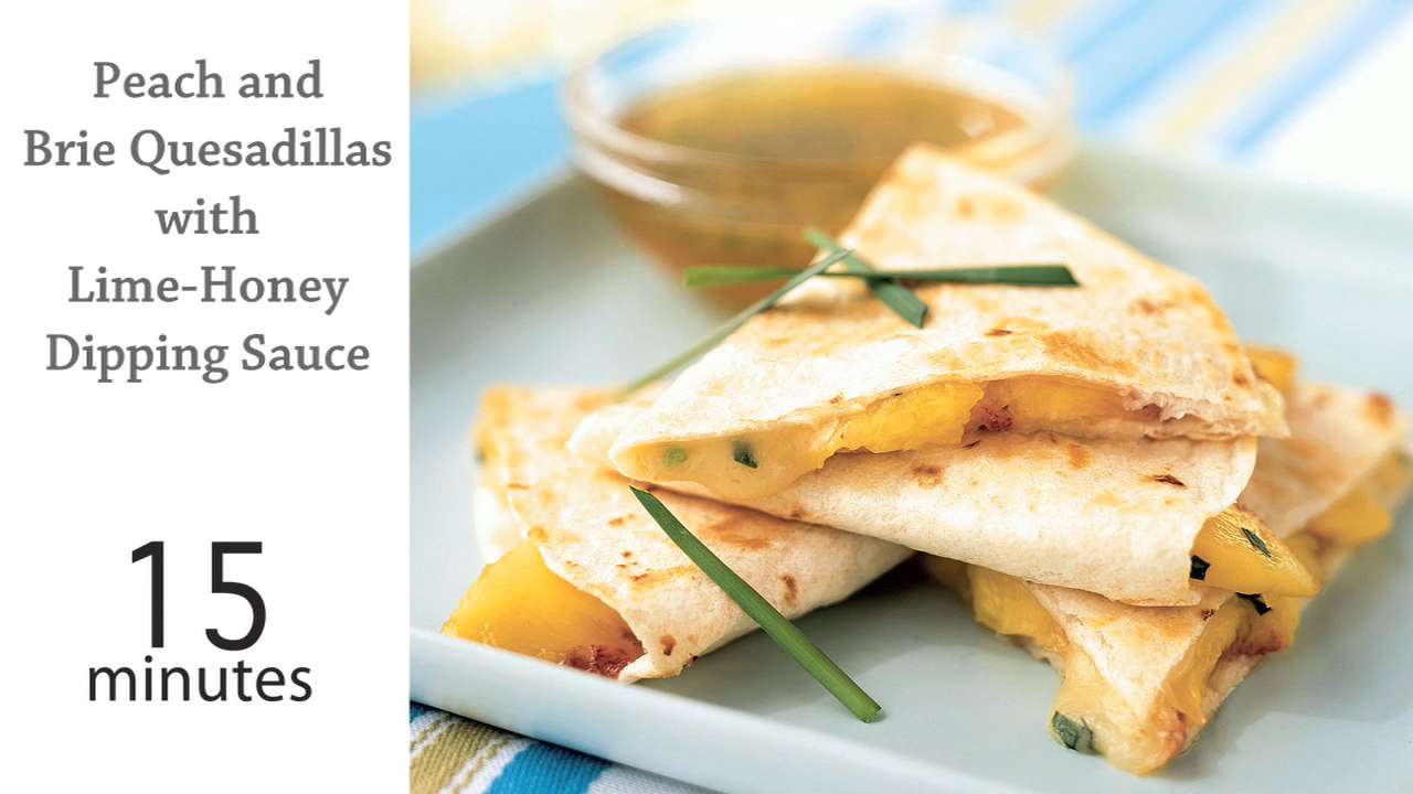 4 savory and sweet quesadillas for any occasion