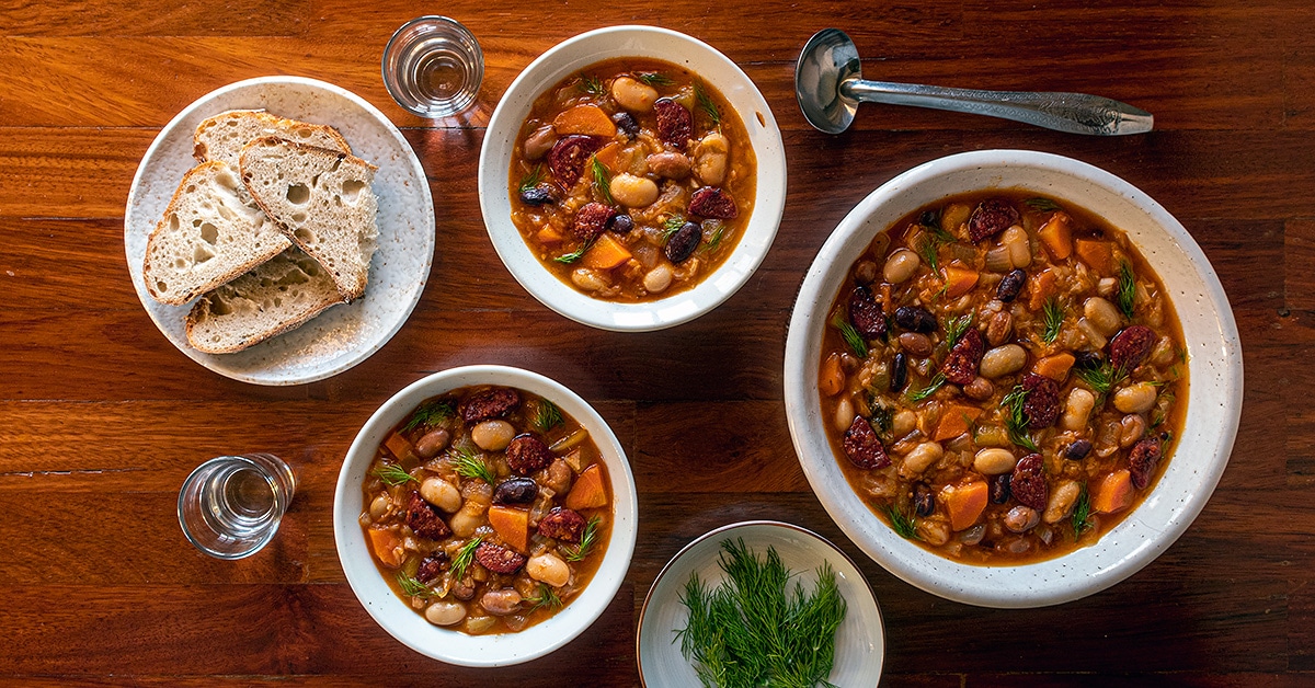 argentine bean soup