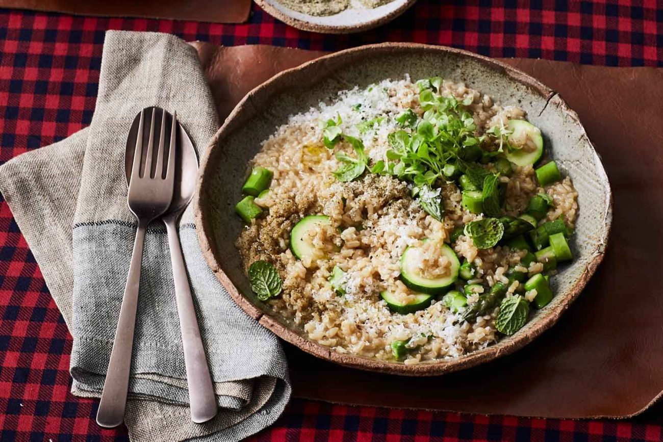 asparagus with slovak rice