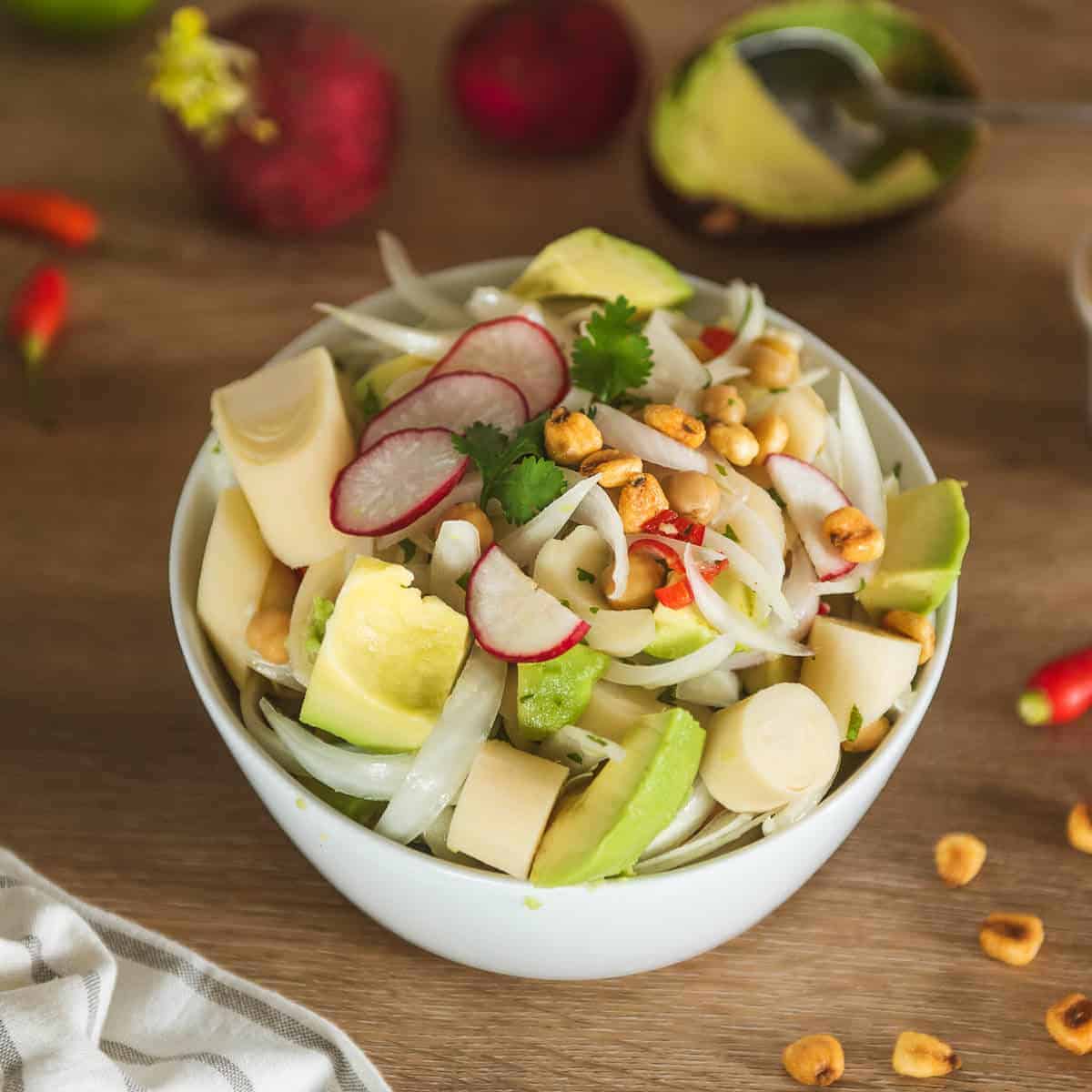 avocado ceviche a very easy and light peruvian recipe