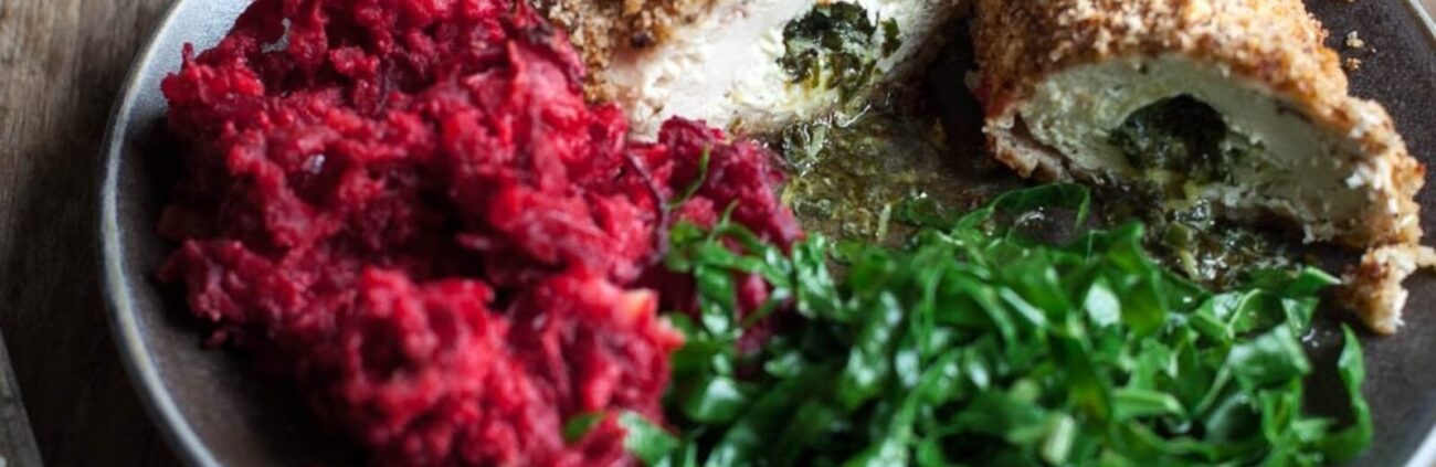 beetroot fried kiev style