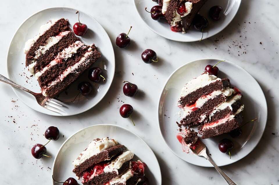 Black Forest Cake In Cups, The Individual Format To Succeed Every Time ...