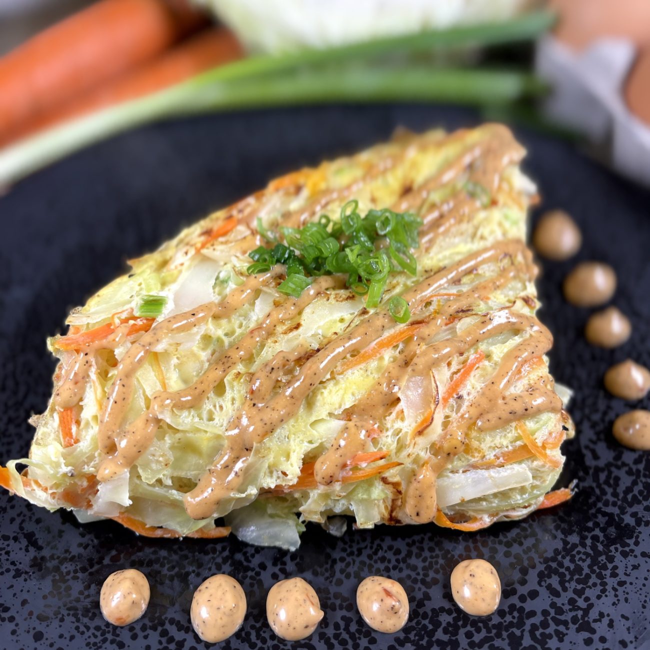 cabbage omelette