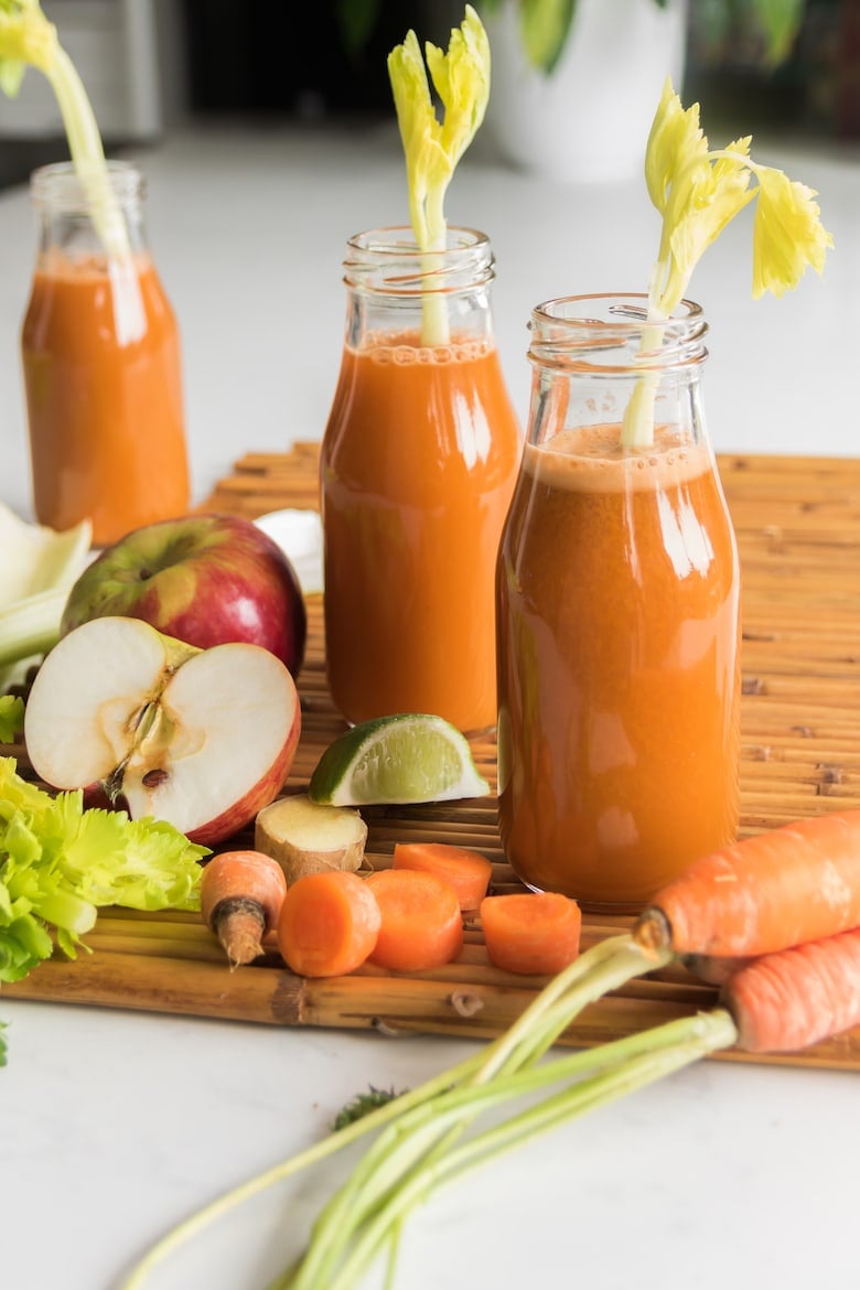 celery carrot and apple salad 3