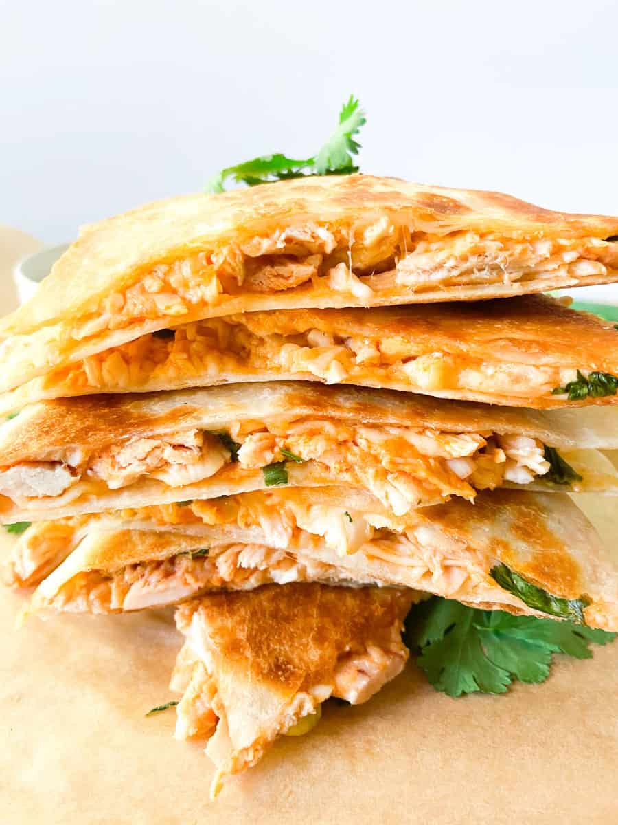 chicken quesadillas