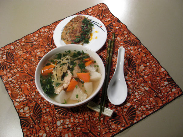 chicken soup tori jiru