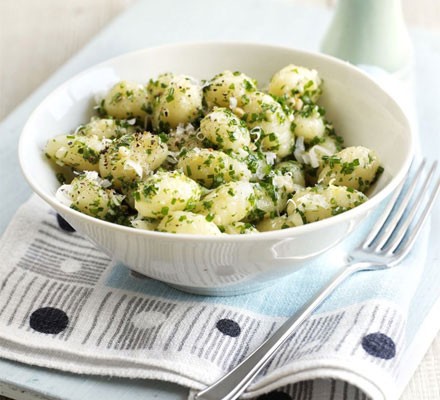 chive gnocchi