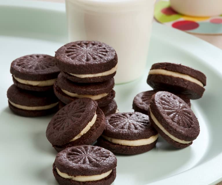 cocoa cookies with