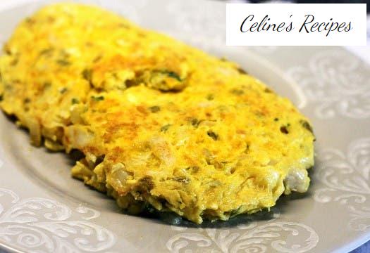 codfish omelet a perfect easy recipe for lent