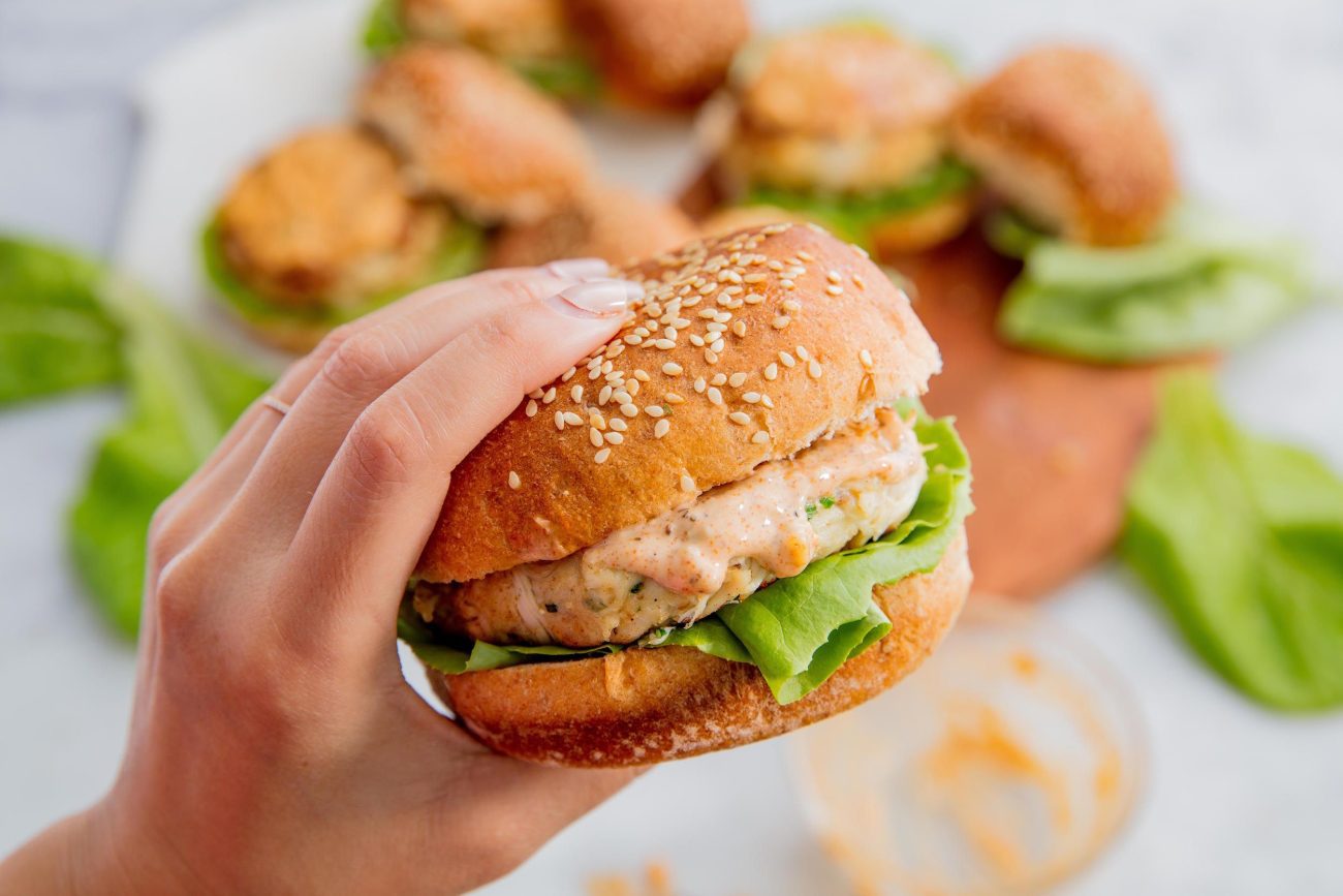 crab burger