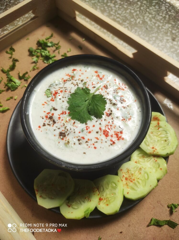 cucumber raita